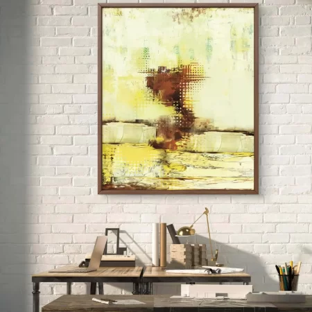 Awakening Ground abstract painting fine art print on canvas