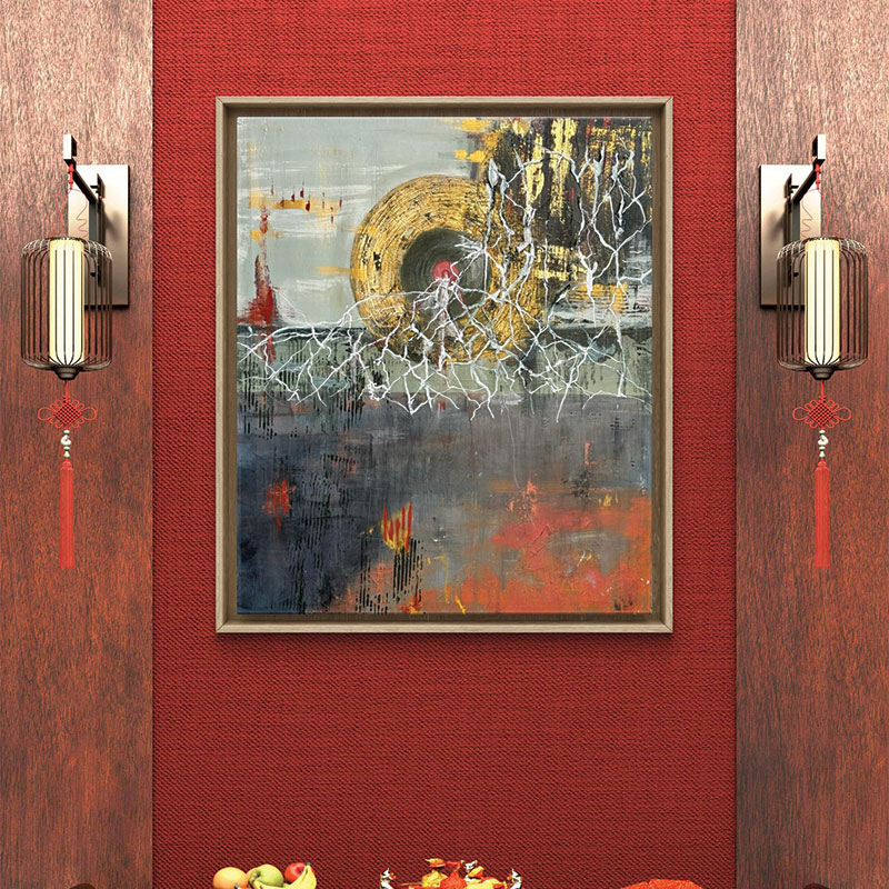 Handmade Original Paintings showcasing unique brushwork and creative expression