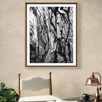 Pen & Charcoal Artwork By Sabiha Hasan Sumbul